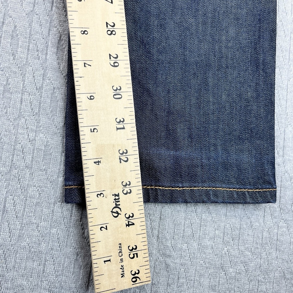 Silvian Heach Women (42/29X33) low rise Slim fit straight leg‎ blue jeans pants - Picture 7 of 12